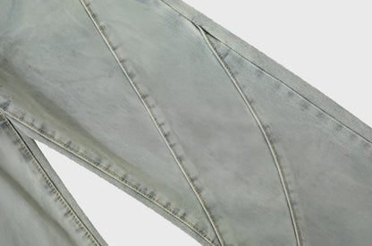 Zane's Light Washed Denim Straight Leg Jean