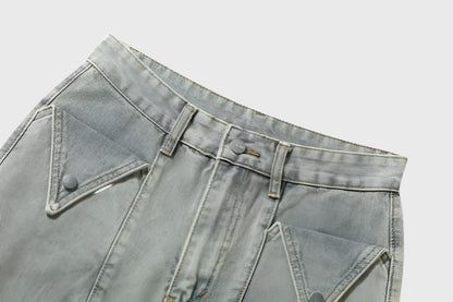 Zane's Light Washed Denim Straight Leg Jean