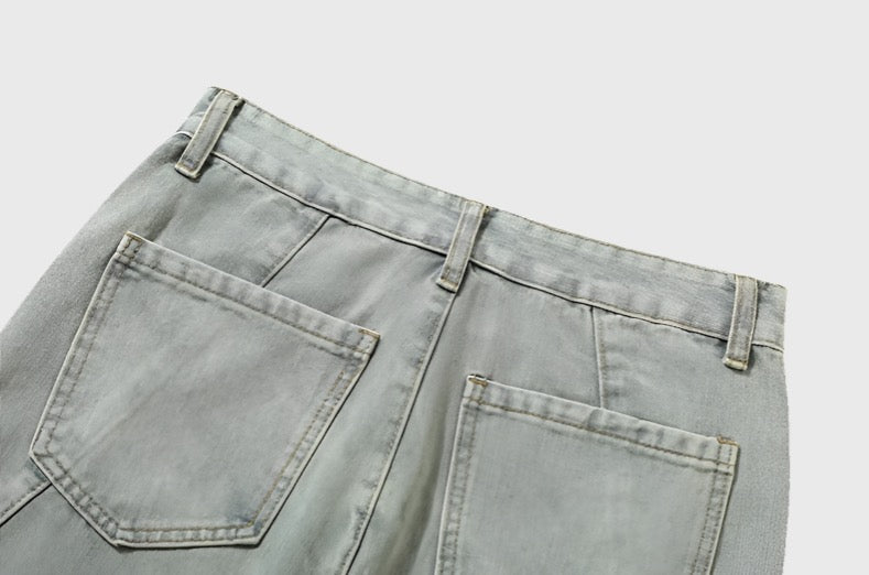 Zane's Light Washed Denim Straight Leg Jean