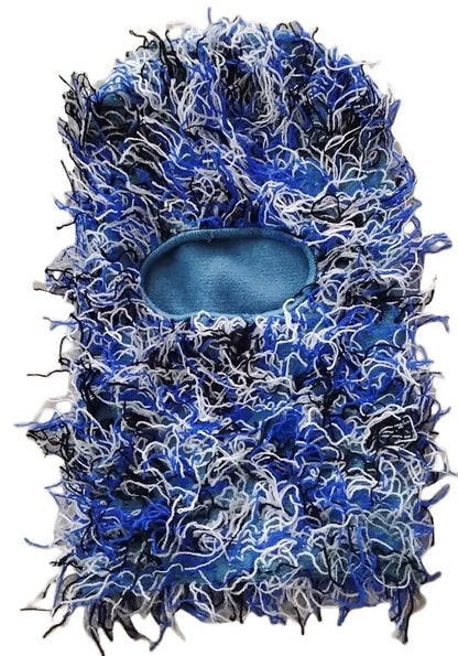 Distressed Knitted Ski Mask